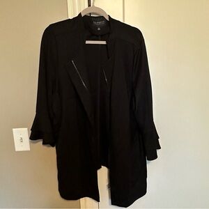 Eloquii Black Size 20 Plus Size Blazer Work Career